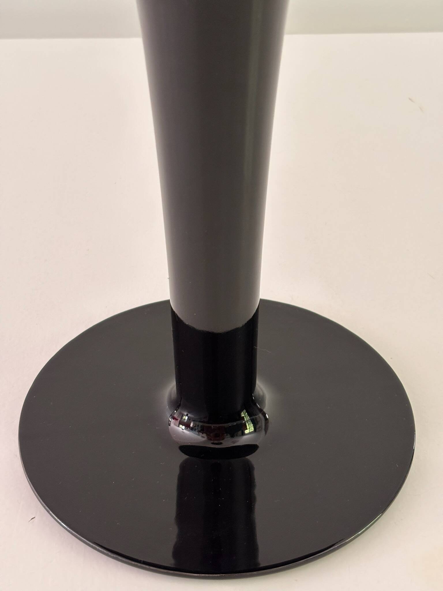 Sci-Fi Vase by Marc Newson for Cor Unum 1993 Glazed Black Ceramic Signed Ra