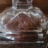 Pair of crystal candelabra, signed Baccarrat