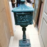 Old cast iron mailbox "Relais de Poste"