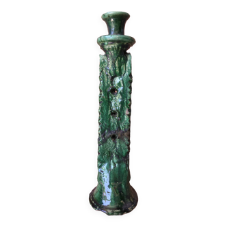 Tamegroute pottery candle holder