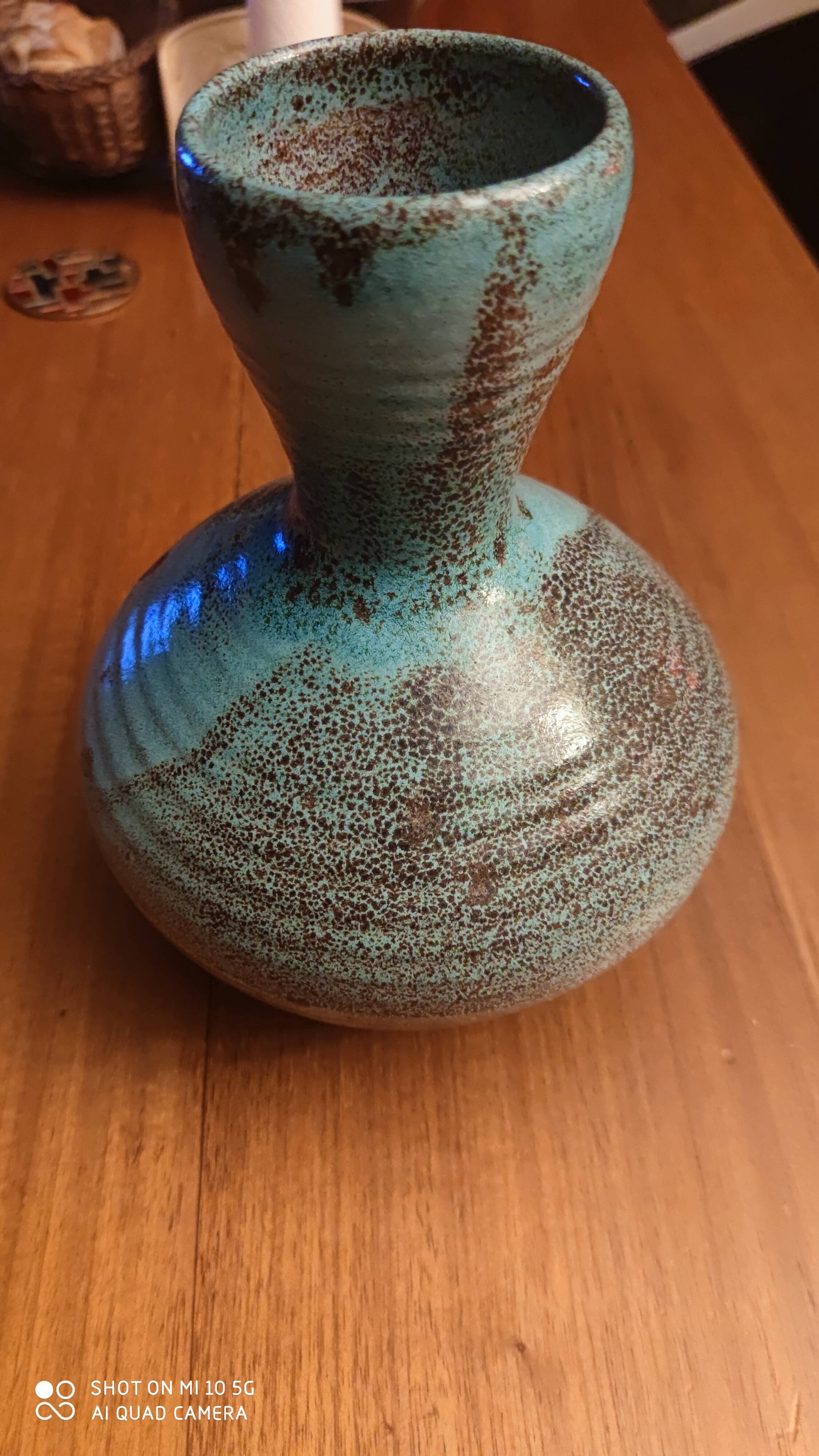 Vase en céramique Accolay vers 1950/60