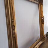 Gilded and molded wooden frame