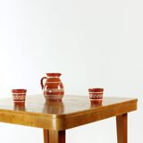 Ceramic Drinking Set, Czechoslovakia 1960s