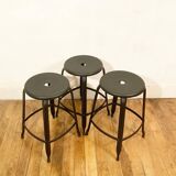 Set of 3 Nicolle stools