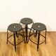 Suite de 3 tabourets Nicolle