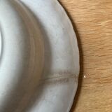 Assiette creuse Terre de Fer anglaise