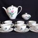 KPM Krister porcelain coffee service for 9 people, Germany