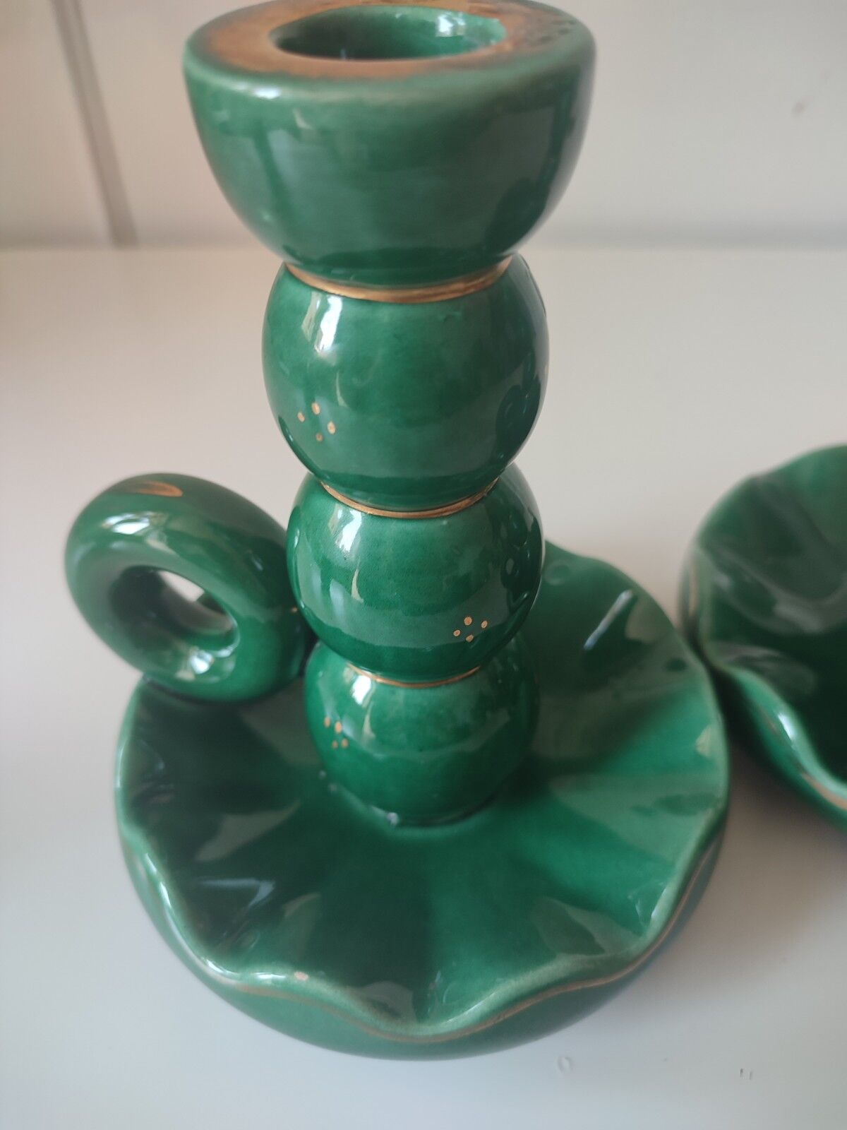 Bougeoirs en céramique