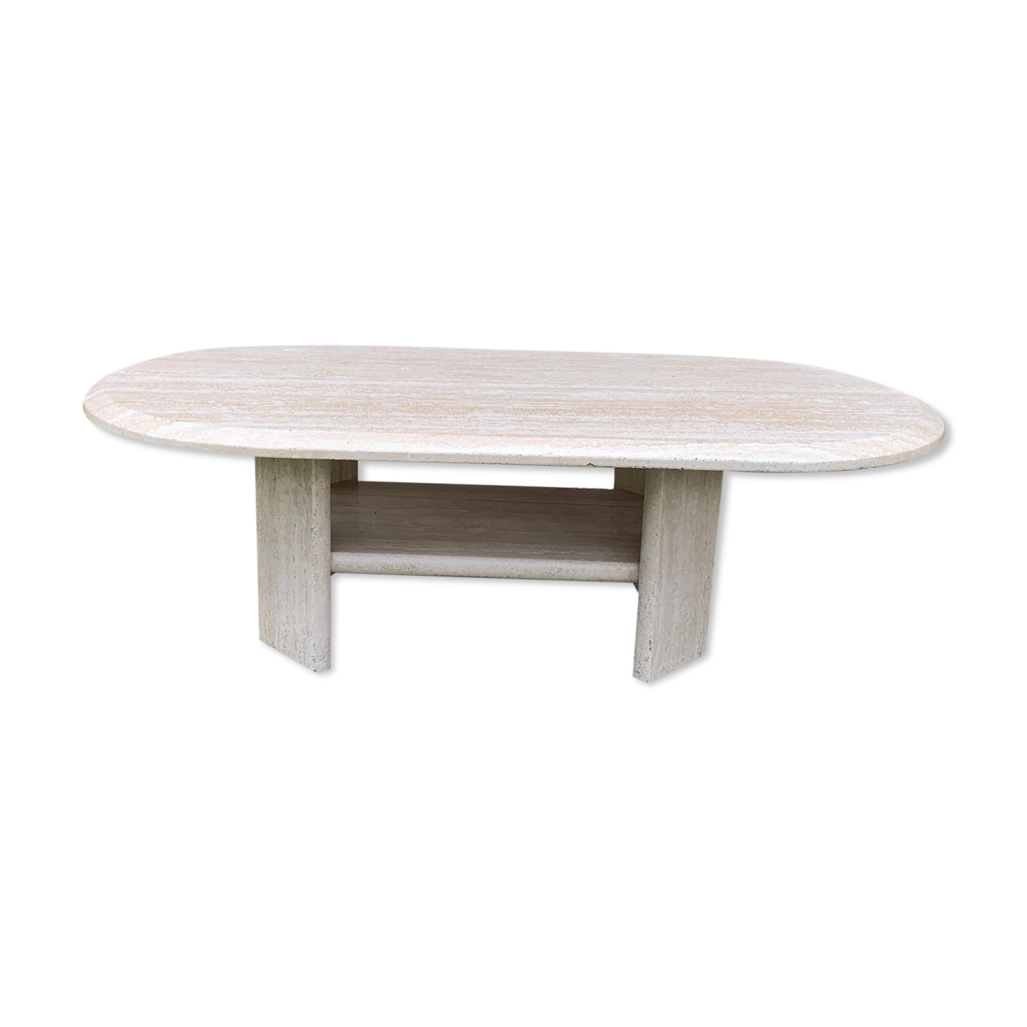 Table basse en travertin