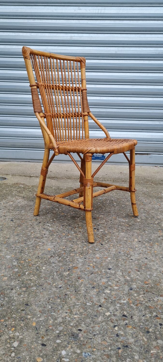 Rattan chair 1960