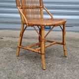 Rattan chair 1960