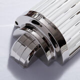 Pair of modernist art-deco wall lamps