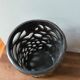 Ceramic design candle holder photophore Serax gold bronze