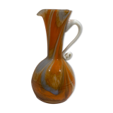 Shady glass pitcher 60s/70s