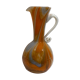 Pichet en verre chamarré années 60/70