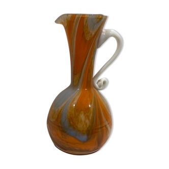 Shady glass pitcher 60s/70s