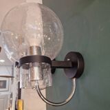 Pair of "Scones" wall lights by Glashütte Limburg 60's 70's