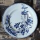 Set of four flat plates in iron earth