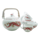Théière dragon en porcelaine bavaroise