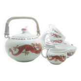Théière dragon en porcelaine bavaroise