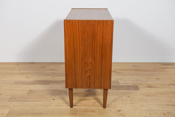 Commode en teck des années 60 avec coiffeuse, Danemark.