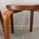 Pair of Artek stools model E60 (rare version with 4 legs), Alvar Aalto