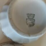 Pair of chauvigny porcelain bowls 60s