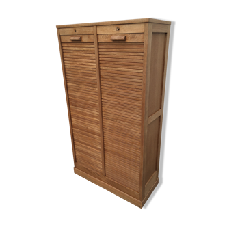 Raw wood curtain binder