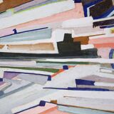 Painting on cardboard - unsigned