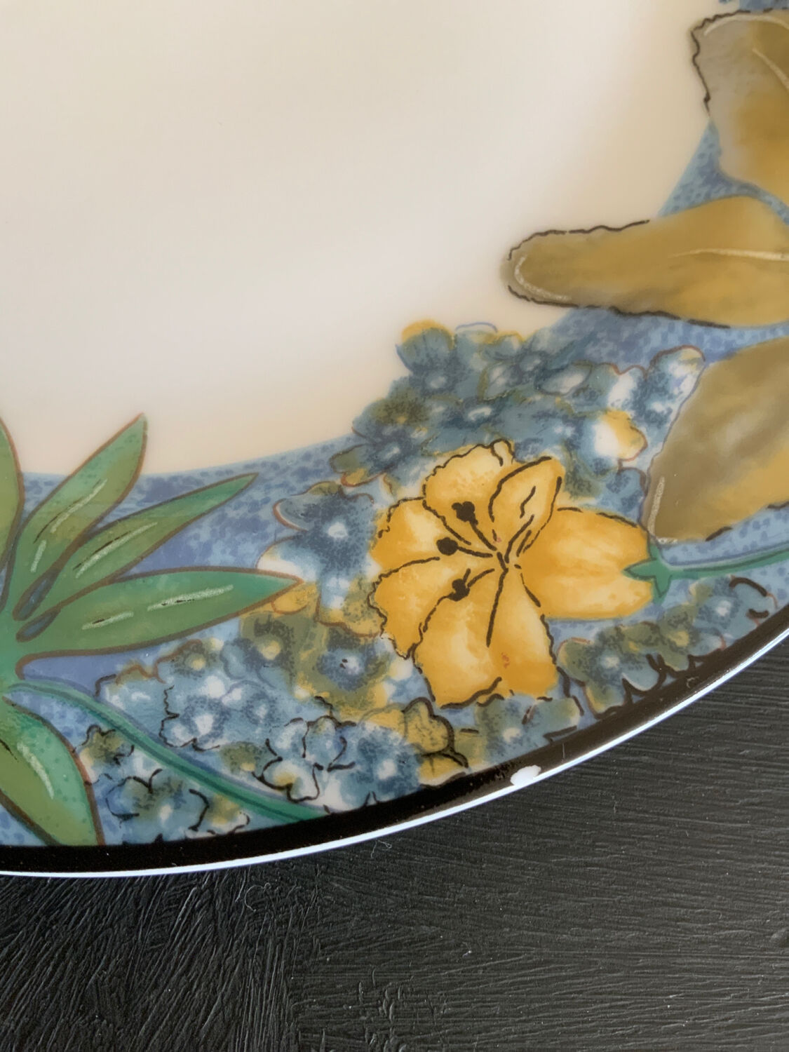 Flat plates and dessert