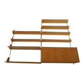 Design shelving system shelf teak wall shelf WK furniture 50s 60s