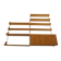 Design shelving system shelf teak wall shelf WK furniture 50s 60s