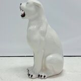White panther ceramic