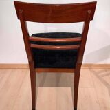 Neoclassical Solid Mahogany Side Chair, 1820s