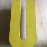 Vintage industrial letter in zinc