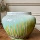 Glazed stoneware vase from the 70s