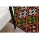 1970s Vintage Turkish Hand-Knotted Wool Cotton Brown Area Rug 159x278