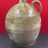 Glazed earthenware stoneware jug