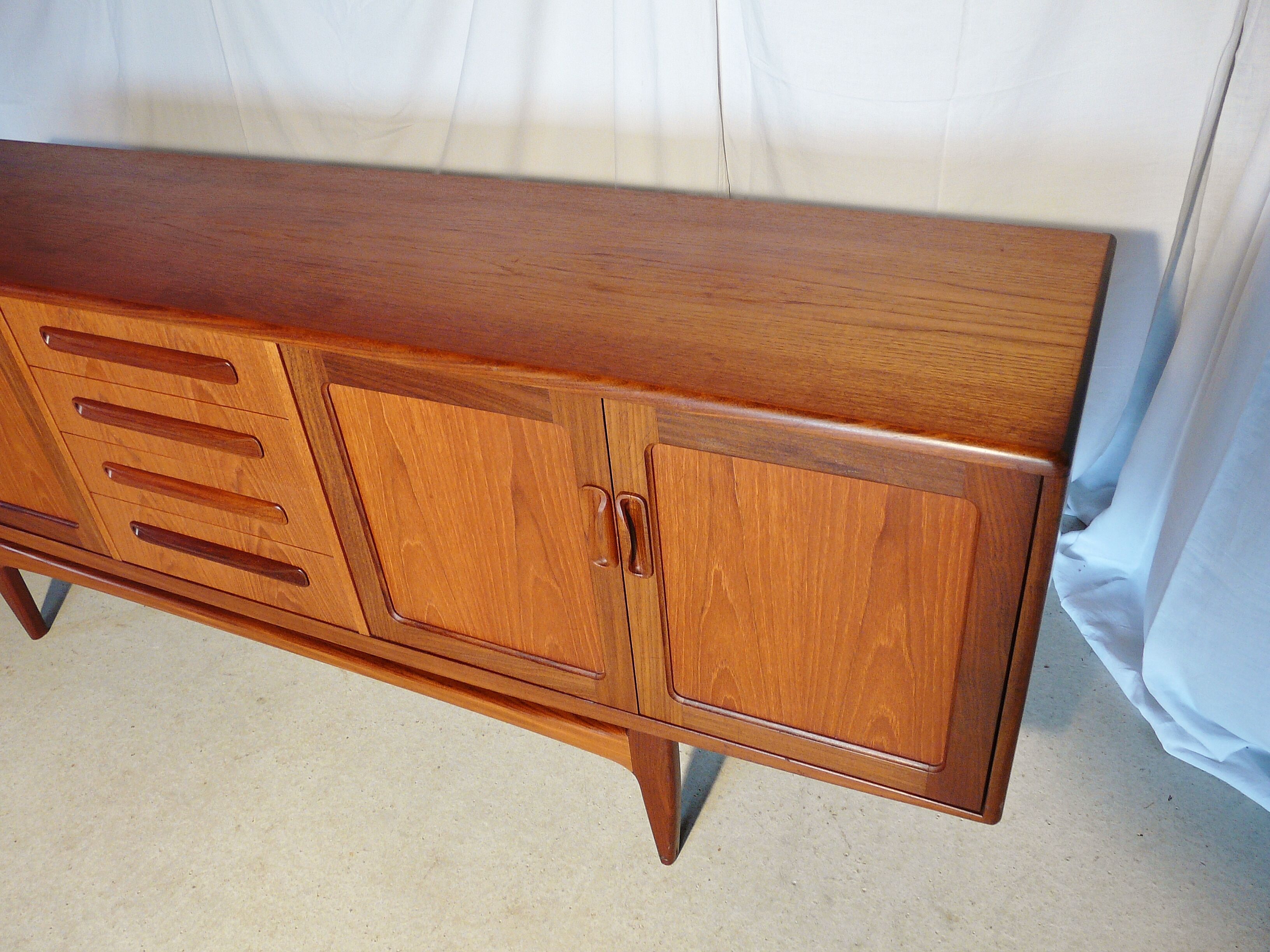 Scandinavian teak sideboard by V.B Wilkins