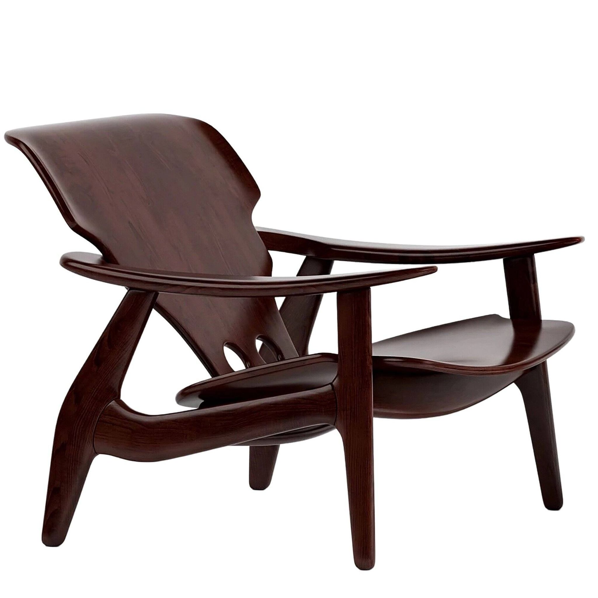 Pair of Diz armchairs, Sergio Rodrigues