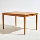 Table de salle à manger restaurée en chêne par Kai Winding pour Slagelse Møbelværk, années 1960 (MK10434)
