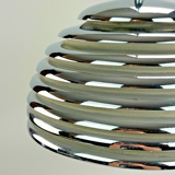 Kazuo Motozawa Saturno chrome design pendant light from the 60s