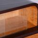 Czech Art Deco Cabinet in Oak, Maple and Glass, 1930s