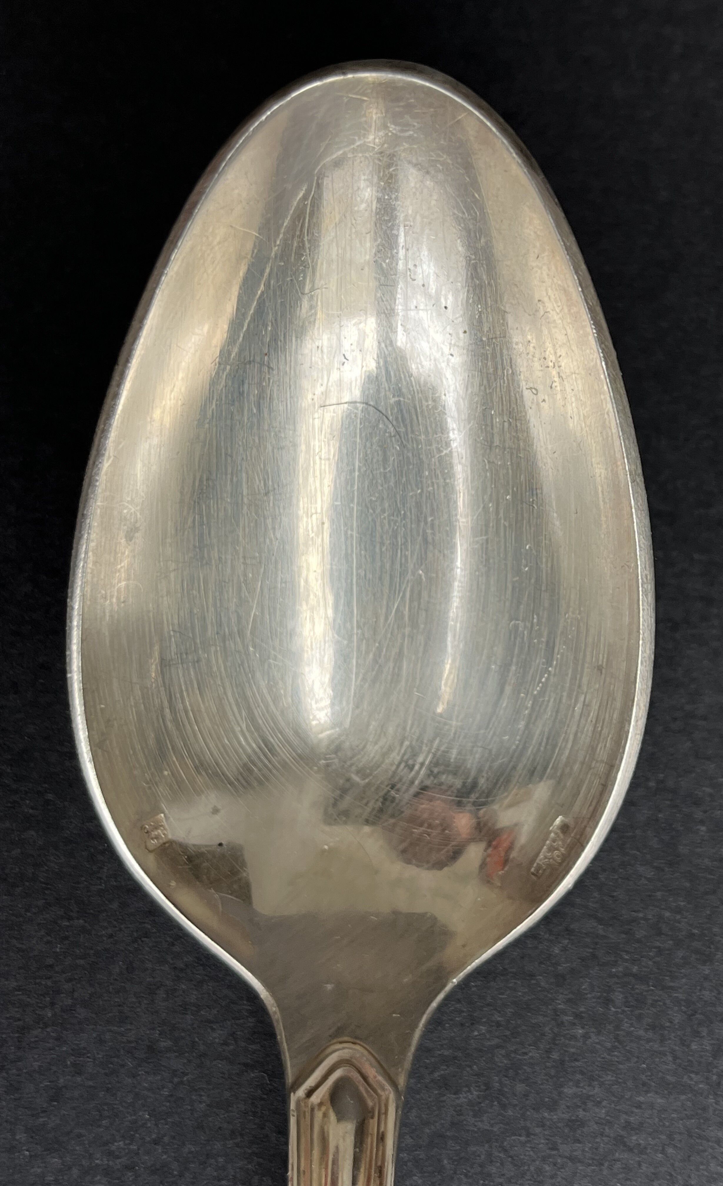 Housewife Ercuis in silver metal