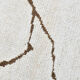 Tapis de chanvre beige scandinave 192x275Cm