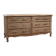 Oak chest of drawers