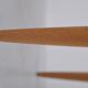 Tripod stools in oak by Uno & Östen Kristiansson for Luxus, 1950s, set of 2