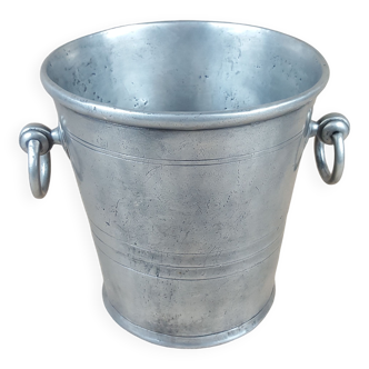 Champagne bucket Les Etains de Paris Hallmarked Made in France More Practical Than Silver Metal