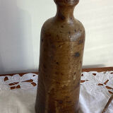 Pyrite stoneware bottle signed GRM