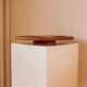 Rotating aperitif platter "Lazy Susan" in teak